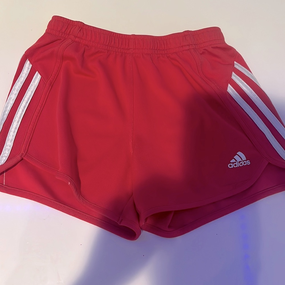 Adidas pink shorts
